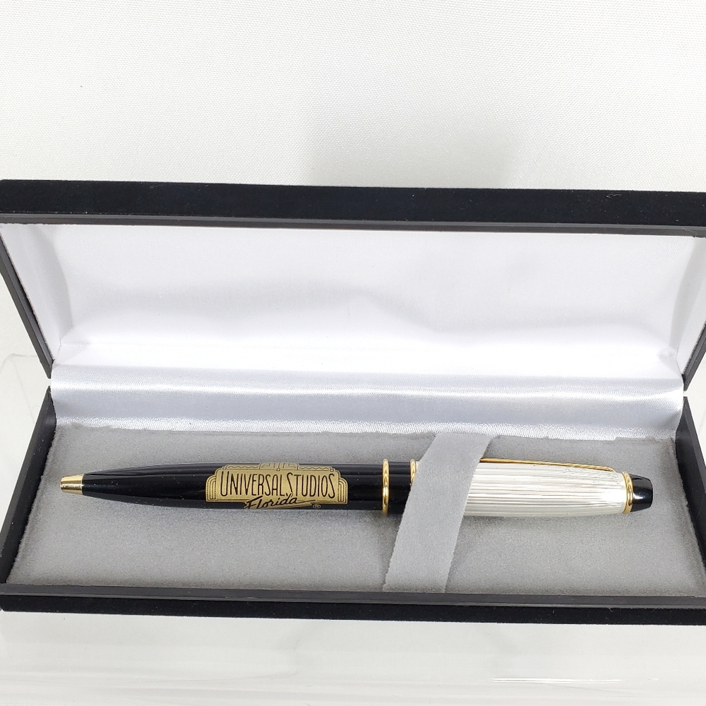 Vintage Rare UNIVERSAL STUDIOS Florida Ball Point Executive Writing Ink Pen Vtg